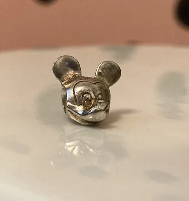 CHAMILIA Disney Mickey Mouse Head Charm 925 Sterling Silver • £10.99