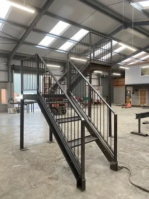 £1850 • Buy Bespoke Steel Staircase - Fire Escape - External Staircase - Internal Staircase