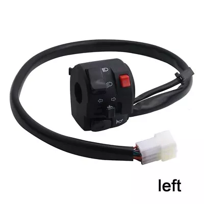 Motorbike Handle Bar Ignition Engine Stop Lamp Horn Light Switch 2PC 22mm 7/8in • $29.72