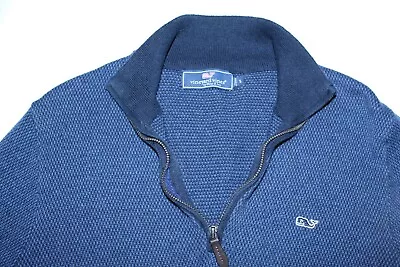 Vineyard Vines Quarter Zip Long Sleeve Pullover Sweater Men's Size Small • $15