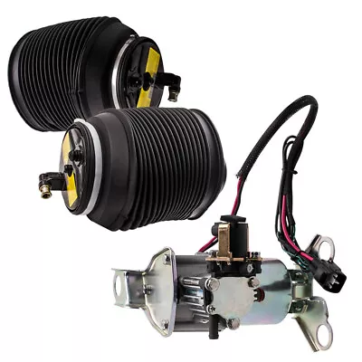 1x Air Suspension Compressor + 2x Rear Air Spring Bag For Toyota 4 Runner 03-09 • $380