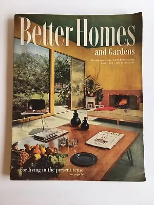 Vintage Better Homes & Gardens Magazine JUNE 1951 • $9.95
