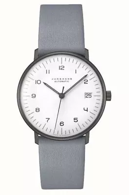 Junghans Max Bill Automatic Sapphire Glass 38mm Black & White 27/4007.02 • $1795