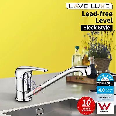 Lave Luxe Brass Chrome Kitchen Mixer Tap Laundry Sink Basin Faucet Swivel Spout • $41.90