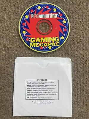 Computer Gaming Megapac Compilation PC CD-ROM Big Box Ziff Davis Vintage Rare • $5.99