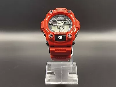 ⭐️ Casio G-SHOCK G-7900A-4C Tide Moon DIGITAL WATCH 3194 G7900-A4C RESCUE RED ⭐️ • £74.99