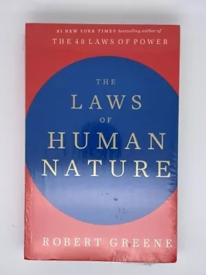 The Laws Of Human Nature Novel Book Paper Book  By Robert Greene New Big Size • $15.50