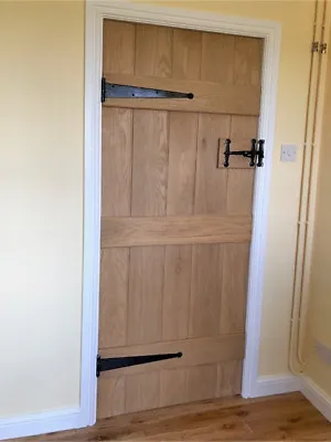 Bead & Butt - Solid Oak Internal Ledged Door - Cottage Door By Heritage • £311.12