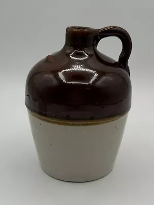 Vintage Macomb Pottery Company Illinois Mini Stoneware Jug/Pitcher 5  Tall • $20.24