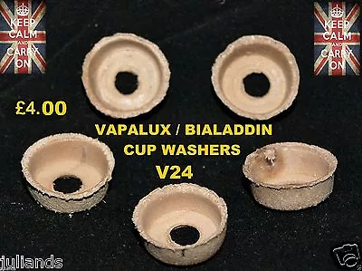 Vapalux Lamp Cup Washers Bialaddin Lamp Pump Cup Parts Service Kit • $5.05