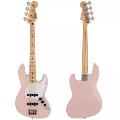 Fender Made In Japan Junior Collection Jazz Bass Satin Shell Pink With Gig Bag • $1004.49