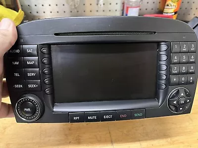 05-08 Mercedes R230 SL500 SL55 AMG Command Head Unit Radio Navigation CD OEM • $100