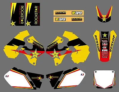 Team Graphics & Backgrounds Decals Kit For Suzuki RM125 RM250 1996-1998 96 97 98 • $49.99