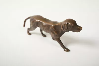 Bronze Hunting Dog Figurine (B7C) Vintage Pointer (JSF6) Hound Golden Retriever • $99.95