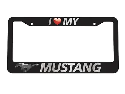 $8.99 • Buy I Love My Mustang Ford GT Pony License Plate Frame