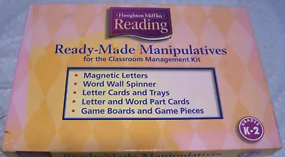 Houghton Mifflin Ready Made Manipulatives - Grades K-2  Classroom Management Kit • $97