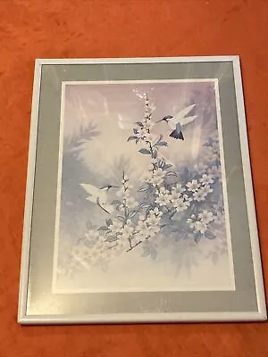 Vintage Print Signed By T. C. Chiu Humming Birds 11x14 • $49.99