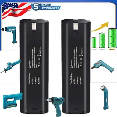 2PK For MAKITA 9.6Volt NiCD 4.6Ah 9000 9001 9033 632007 Tool Battery Stick Style • $17