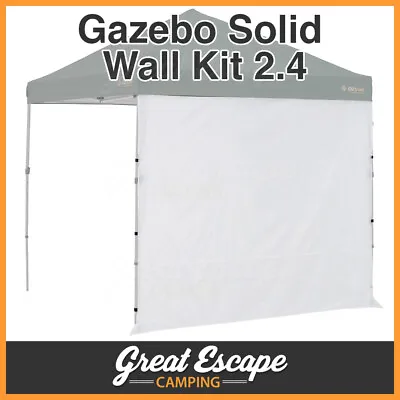 $49.90 • Buy OZtrail Gazebo Solid Wall 2.4m  - Suit Oztrail Deluxe Gazebo 2.4