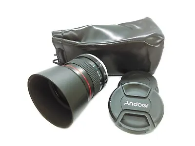 CANON EOS DSLR Fit EF 85mm F/1.8 Full Frame Telephoto Lens For Canon EOS Cameras • £114.99