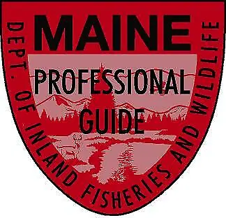 Maine Professional Wilderness Guide Game Warden Park Ranger Vinyl Decal Sticker • $5.25