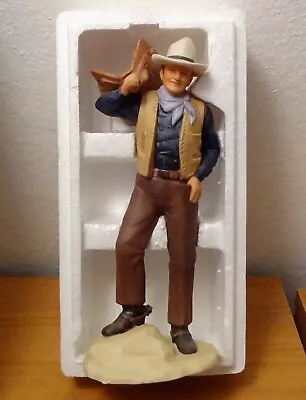 Avon Collectibles 1985 John Wayne Figurine As Bob Seton In Dark Command • $20