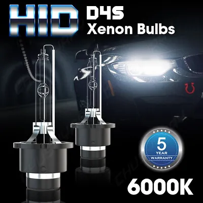 D4S 6000k 90981-20024 HID Xenon Bulb 2 Set For Toyota Lexus Headlight Bulbs • $14.28