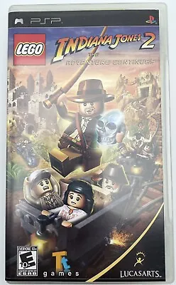 £10 • Buy Lego Indiana Jones 2: The Adventure Continues Sony PSP. Case, UMD Disc & Booklet