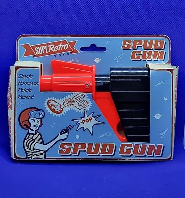 £9.99 • Buy A Great  Superetro Toys  Spud Gun. A Blast From The Past!!!