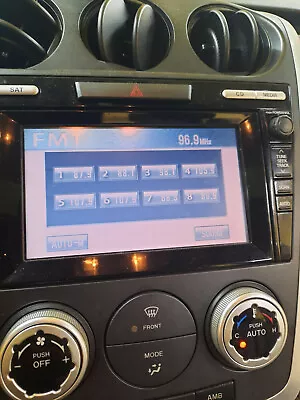 2007 2008 Mazda Cx-7 Navigation Display Radio Am Fm 6 Disc Cd Player Eg2666dv0a • $130