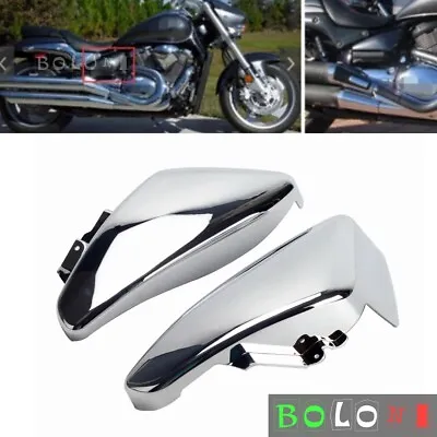 Chrome Battery Side Cover Panels For Suzuki Boulevard M109R VZR M1800R 2006-2022 • $99.85