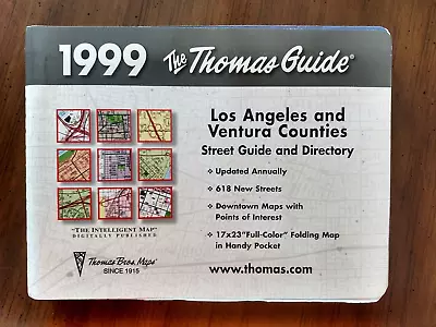 1999 The Thomas Guide Los Angeles/Ventura Counties - NEVER USED • $35