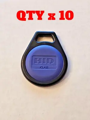 GSS 10 X HID ICLASS 2050PNNMN Contactless Smart Key Card Reader Key Fob S12906 • $45