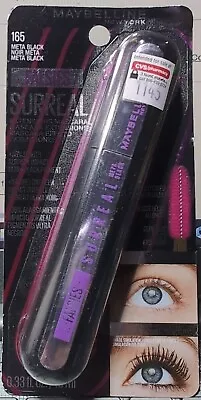 Maybelline The Falsies Surreal Mascara 165 METABLACK 0.33oz/10 Ml  • $9.95