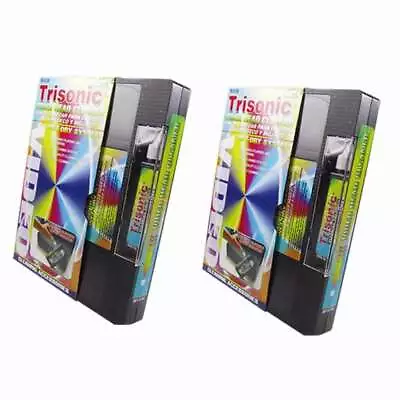 2 PACK Head Cleaning Video Tape Cassette VHS VCR Player Recorder Wet Dry Cleaner • $15.97