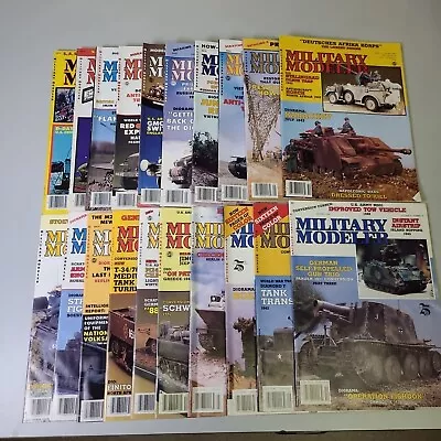 Military Modeler Magazine Lot Of 20 Magazines~Z63D • $25.99