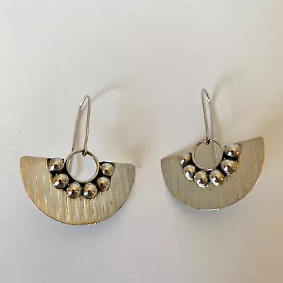 Mexican Sterling Silver 925 Dangle Earrings • $25