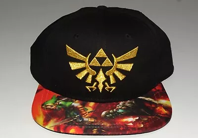 Legend Of Zelda Hat For Nintendo Video Gaming Snap Back Embroidered Used • $8