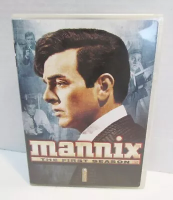 MANNIX THE FIRST SEASON DVD SET 6 DISCS MIKE CONNORS CBS TV 1st SEASON 1 ONE • $10.99