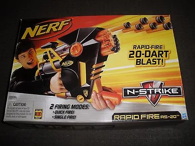 NERF N-Strike RAPID FIRE AS-20 Dart BLASTER Super RARE • $199.95