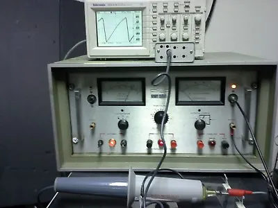 $4999 • Buy 40kV Dielectric Withstanding Breakdown Tester WORKING! AC-DC Test Cable Included