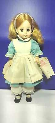 Vintage Madame Alexander Alice In Wonderland Doll 13  Vinyl With TAG • $9.95