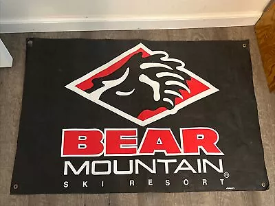 Vintage Bear Mountain Ski Resort Big Bear Lake California Banner • $9.99