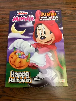 Happy Halloween Minnie Jumbo Coloring And Activity Book Disney Junior BRAND NEW! • $7.62