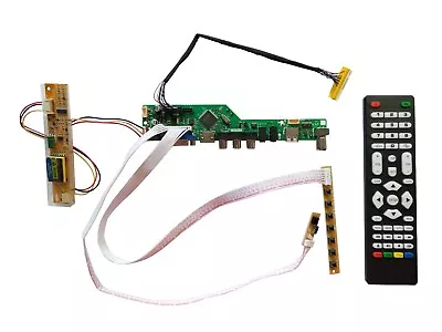 TV HDMI VGA AV USB AUDIO LVDS Controller Board For 10-32inch LCD LED Screen • $28.99