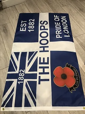 Queens Park Rangers QPR Flag 5ft By 3ft - Qpr Football Flag The Hoops New • £13.99