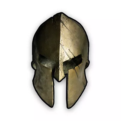 Spartan Helmet Sticker Decal - Weatherproof - Molon Labe Sparta Spartans • $4.99