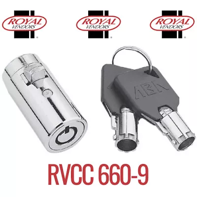 Royal Vendors 660-9 (RVCC 660-9) Vending Machine Lock - Coke - Cold Drinks • $14.99