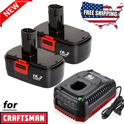 19.2V 4.8Ah For Craftsman C3 DieHard 130279005 130279003 11375 Battery / Charger • $20.98