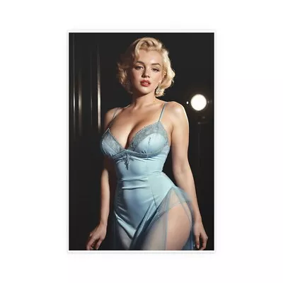 Marilyn Monroe Rare Poster Silk Eco-Friendly Waterproof Scratch-resistant  • $78.98